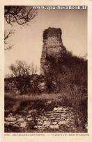Carte postale ancienne - 2800 BESANÇON-LES-BAINS - RUINES DE MONTFAUCON