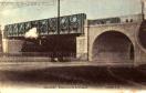Carte postale ancienne - BESANÇON - Passerelle de Montrapon