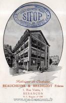Carte postale ancienne - Fabrique de Cadrans - BEAUCHESNE &amp; BREDILLOT Frères - 1...
