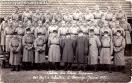 Carte postale ancienne - Peloton des Elèves Caporaux - 60e Régt d'Infanterie à B...