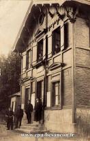 Carte postale ancienne - BESANÇON - Avenue de l'Helvétie - Bureau d'Octroi