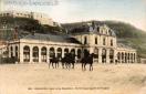 Carte postale ancienne - 351 - BESANÇON - Gare de la Mouillère - Forts Beauregar...