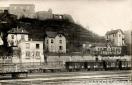 Carte postale ancienne - Besançon - Bregille - Gare de la Mouillère et Fort Beau...