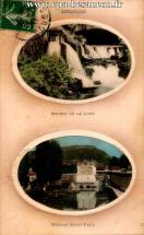 Carte postale ancienne - BESANÇON - SOURCE DE LA LOUE - MOULIN SAINT-PAUL