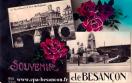 Carte postale ancienne Besançon - ABC - SOUVENIR de BESANÇON