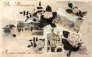 Carte postale ancienne Besançon - F. B. - De Besançon Je vous envoie ces Fleurs
