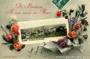 Carte postale ancienne - De Besançon Je vous envoie ces Fleurs.