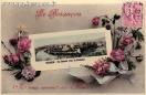 Carte postale ancienne - De Besançon, Je vous envoie ces Fleurs