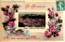 Carte postale ancienne - De Besançon, Je vous envoie ces Fleurs