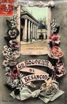 Carte postale ancienne - Un SOUVENIR DE BESANÇON