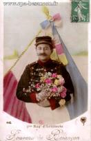 Carte postale ancienne - 5me Régt d'Artillerie - Souvenir de Besançon