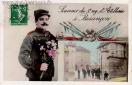 Carte postale ancienne - HONNEUR &amp; PATRIE - Souvenir du 5e reg. d'Artillerie à B...