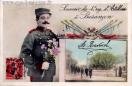 Carte postale ancienne - HONNEUR &amp; PATRIE - Souvenir du 4e reg. d'Artillerie à B...