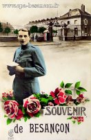 Carte postale ancienne - SOUVENIR de BESANÇON