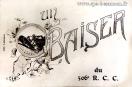 Carte postale ancienne - Un BAISER du 506e R.C.C.