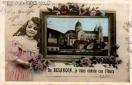 Carte postale ancienne Besançon - E. A. - De BESANÇON, je vous envoie ces Fleurs