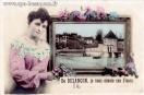 Carte postale ancienne Besançon - E. A. - De BESANÇON, je vous envoie ces Fleurs