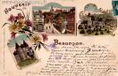 Carte postale ancienne - Souvenir de Besançon