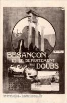 Carte postale ancienne - BESANÇON ET LE DÉPARTEMENT DU DOUBS - BESANÇON CENTRE D...
