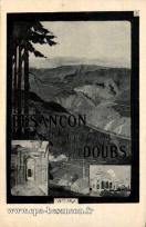 Carte postale ancienne - BESANÇON ET LE DÉPARTEMENT DU DOUBS - BESANÇON CENTRE D...