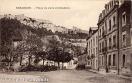 Carte postale ancienne - BESANÇON. - Place du Jura et Citadelle