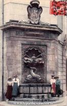 Carte postale ancienne - BESANÇON. - Fontaine des Dames.