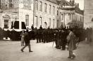Carte postale ancienne Besançon - Teulet - BESANÇON - Rue Charles Nodier - Funérailles des Victimes de la Catastrophe du Fort de MONTFAUCON - 16 septembre 1906