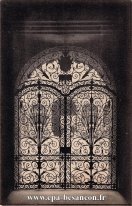 Carte postale ancienne - 20181. - BESANÇON-les-BAINS. - Grilles du Palais de Jus...