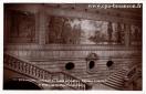 Carte postale ancienne Besançon - CLOCHETTE - 8 - BESANÇON - Intérieur du Palais de Justice. Escalier Principal et Fresque du Peintre Isembart.