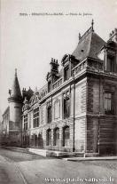 Carte postale ancienne - 20154. - BESANÇON-les-BAINS. - Palais de Justice.