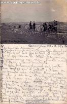 Carte postale ancienne - Aux Montarmots - 29 mai 1902 - 4e régiment d'Artillerie...