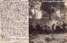 Carte postale ancienne - 4e Régiment d'Artillerie - 6e batterie - Bivouac et Cui...