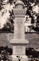 Carte postale ancienne - BESANÇON - Cimetière juif, rue Anne Frank - Monument au...
