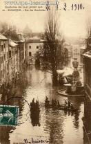 Carte postale ancienne - Inondations des 20-21 Janvier 1910 - 10. - BESANÇON. - ...