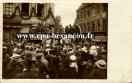 Carte postale ancienne - BESANÇON - Bas de la Grande Rue et rue des Boucheries -...