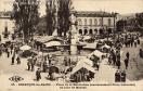 Carte postale ancienne - 65. - BESANÇON-les-BAINS. - Place de la Révolution (anc...