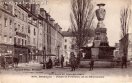 Carte postale ancienne Besançon - Gaillard-Prêtre - EXCURSION EN FRANCHE-COMTÉ - 988. Besançon - Place et Fontaine de la Révolution