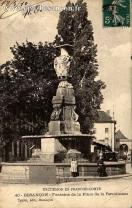 Carte postale ancienne - EXCURSION EN FRANCHE-COMTÉ - 40 - BESANÇON - Fontaine d...