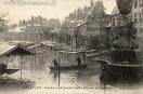 Carte postale ancienne - BESANÇON - Inondations de Janvier 1910 - Place de la Ré...