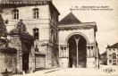 Carte postale ancienne - 60. - BESANÇON-les-BAINS. - Mont-de-Piété et Temple pro...