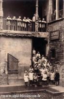 Carte postale ancienne Besançon - Allikhan - Besançon - École Maternelle du Quai Vauban