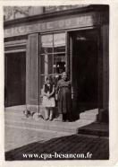 Carte postale ancienne - Mercerie du Marché - BESANÇON 8 rue Jean Petit, le 28 m...