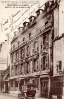Carte postale ancienne - BESANÇON-les-BAINS - HOTEL DE LA COURONNE