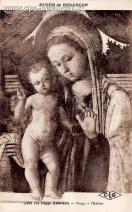 Carte postale ancienne - LIPPI Fra Filippo (1406-2469) - Vierge à l'Enfant