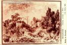 Carte postale ancienne Besançon - J.-E. Bulloz - FRAGONARD - THÉÂTRE ANTIQUE A BAÏES - MUSÉE DE BESANÇON
