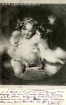 Carte postale ancienne - MUSÉE DE BESANÇON - Enfants, par Gigoux.