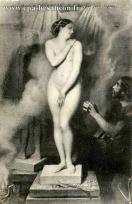 Carte postale ancienne - 481 - Musée de BESANÇON - Galathée, par Jean Gigoux