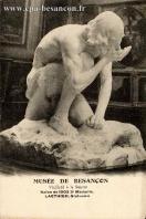 Carte postale ancienne - MUSÉE DE BESANÇON - Vieillard à la Source - Salon de 19...