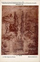 Carte postale ancienne - Exposition Rétrospective des Arts en Franche-Comté. - B...