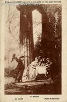 Carte postale ancienne - Exposition Rétrospective des Arts en Franche-Comté - BE...